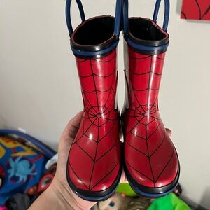 Marvel Spider-Man Kids Boots - Red and Black